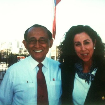 Grace Salem With Fidel Ramos