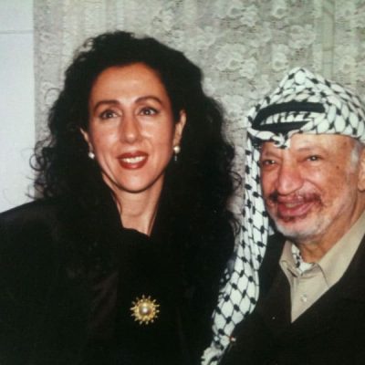 Grace Salem With Yasser Arafat